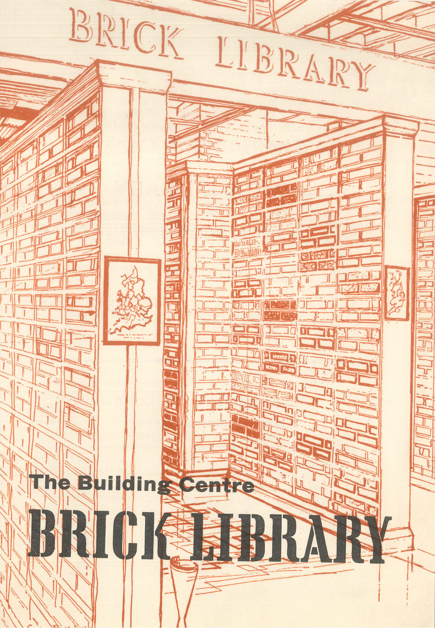 1961 – Brick library catalogue, 26 Store Street  © Building Centre