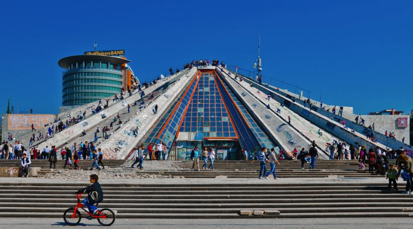 Pyramid of Tirana currently © Genti Onuzi (City of Tirana)